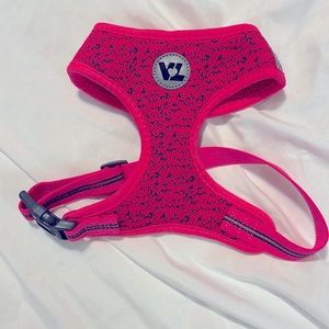 NWOT. Bright Pink Vibrant Life size small dog harness. Only tried on. Never used